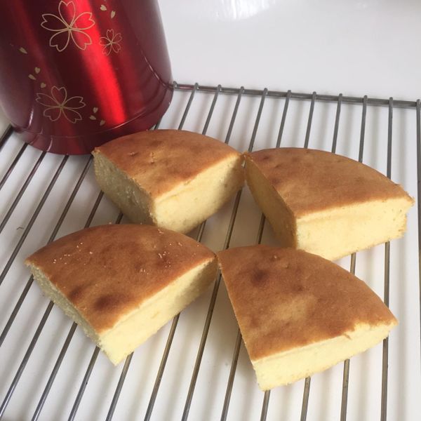 【簡易版】 卡士達風味蛋糕：楊姍 一起做