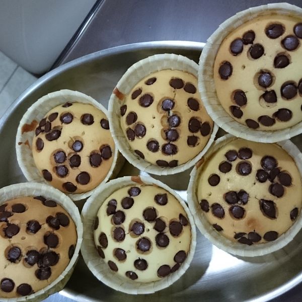 巧可力豆豆杯子蛋糕 零失敗 食譜 : 彤一起做