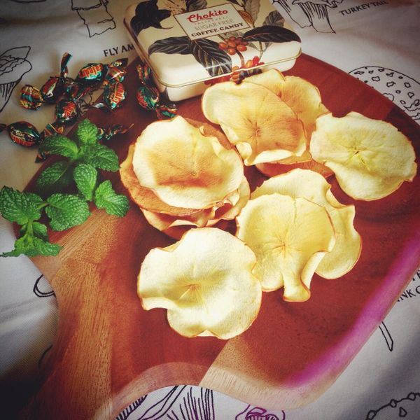 健康小吃 - 蘋果片 : Lanlan Chen一起做