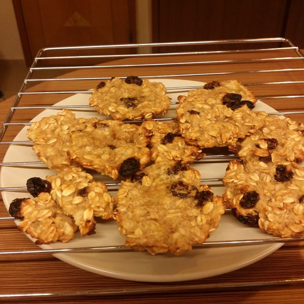 無油無糖無蛋無粉！一支飯匙做低卡美式餅乾 : joanne0105一起做