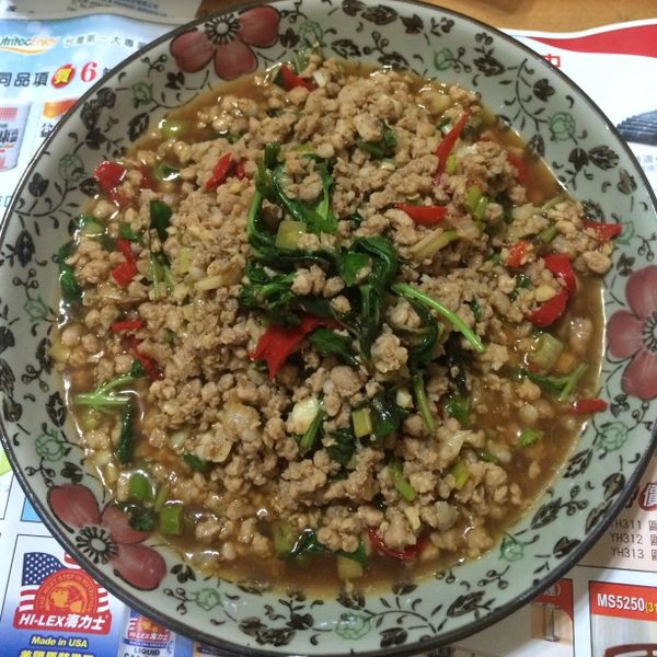 打拋豬肉 : 毛哥一起做