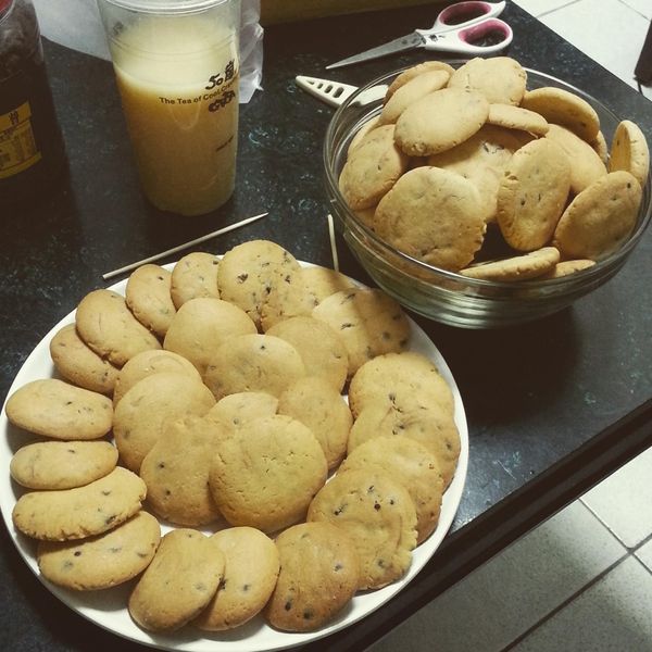 巧克力豆餅乾 : Hong Ya-ting一起做