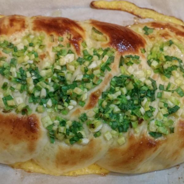 (麵包機) 古早味香蔥麵包 : 貝小漢一起做