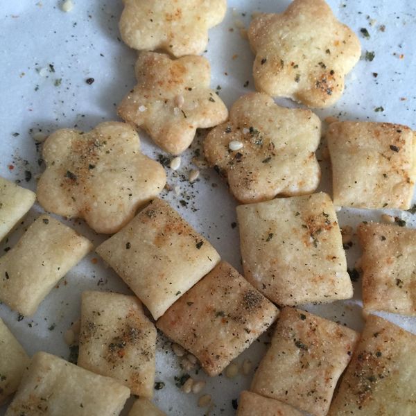 超簡單脆餅~免蛋.免奶油.免模型：小優 一起做