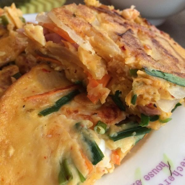 韓式泡菜煎餅 : Jjulyart一起做