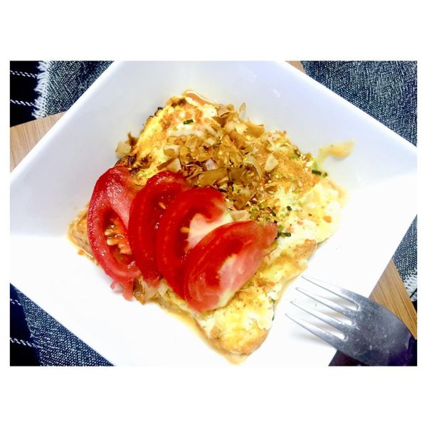 豆腐起士蛋包~~會牽絲的濃稠滋味!!：Mei Ling Chien 一起做