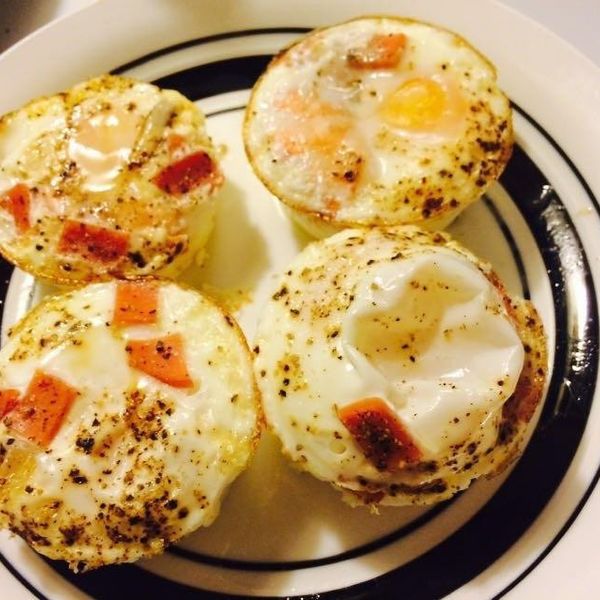 10分鐘上菜♥8分熟輕食烤蛋 : guwang一起做