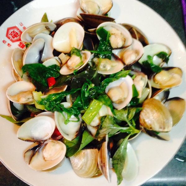 Mimi♥塔香炒蛤蜊-超水嫩飽滿秘訣 : PI Lin一起做