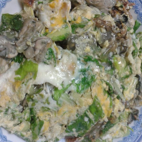 ㄚ曼達的廚房~蚵仔煎 : 王怡婷一起做