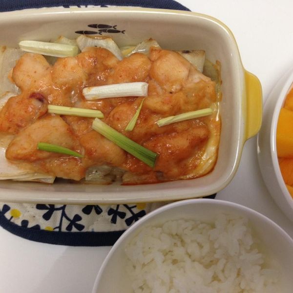 蜂蜜辣味噌烤雞肉[新手不敗料理] : RuRu Huang一起做