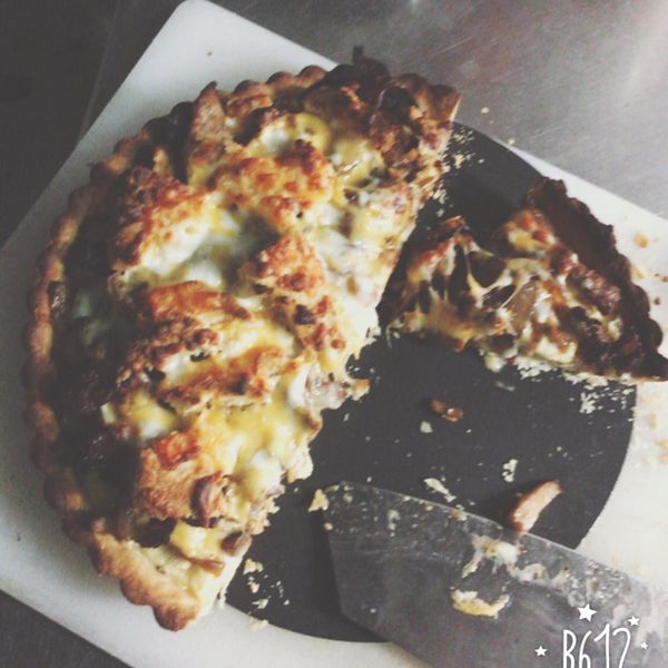 法式鹹肉蘑菇鄉村派：Mavis Tsai 一起做