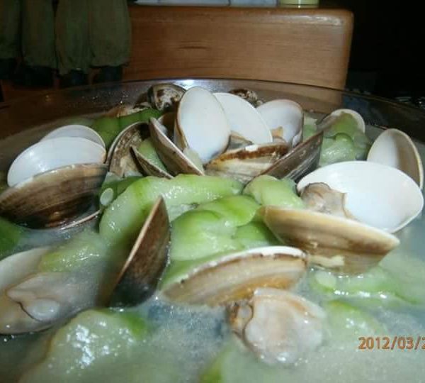 絲瓜蛤蜊 : Michelle Liou一起做