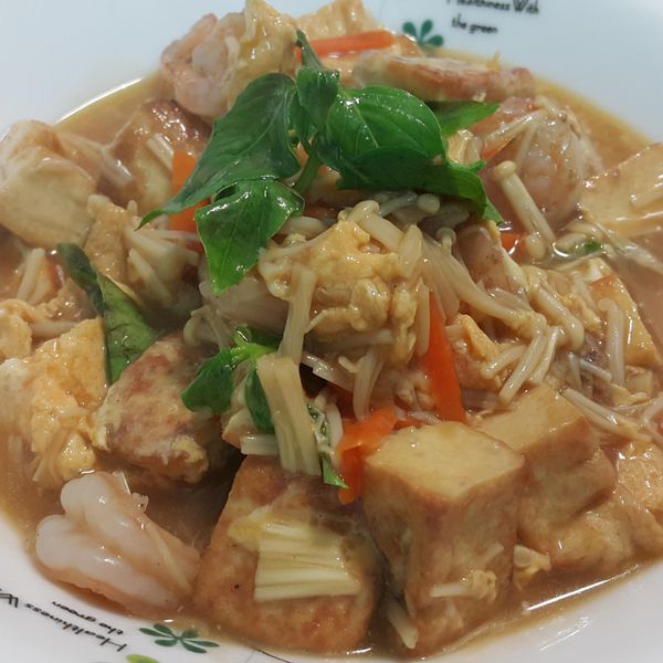 蝦仁豆腐煲：陳禎 一起做