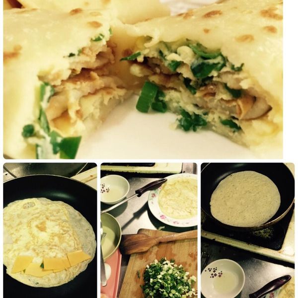 自製古早味蛋餅❤10分鐘完成美味早餐 : Karen Tseng一起做