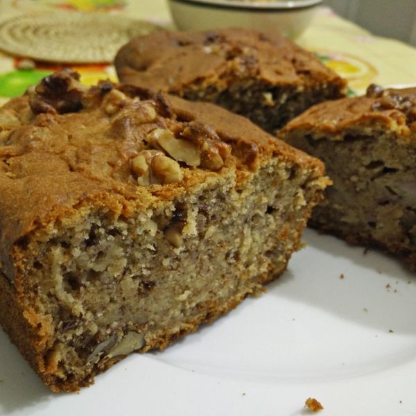 香蕉核桃麵包 Banana Walnuts Bread : De一起做