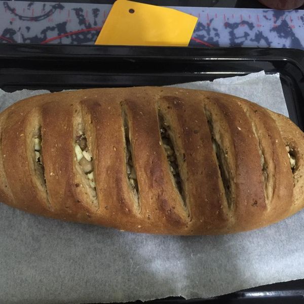 堅果乳酪麵包：游文瑀 一起做