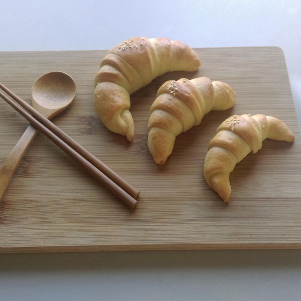 陽光金牛角麵包 : 陳小婉一起做