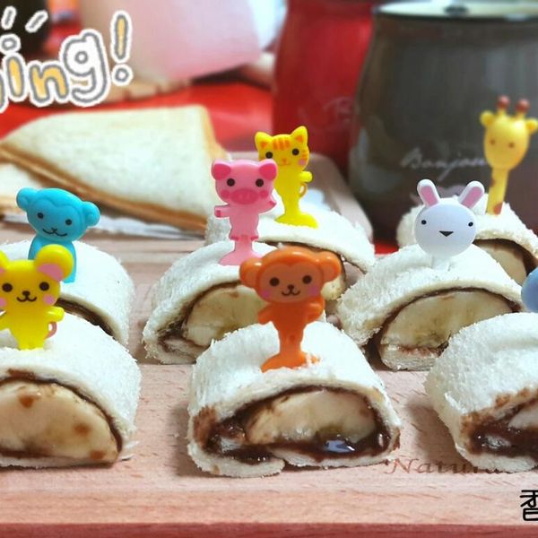 Nutella好滋味早餐-免烤土司香蕉卷 : 盧慧霞一起做