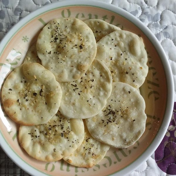 *Re*超簡單的薄脆鹹餅乾：妹子辣媽 一起做