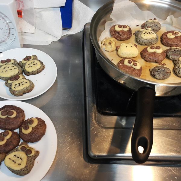 【肉桂打噴嚏】可愛的龍貓♥造型餅乾：林雪如 一起做