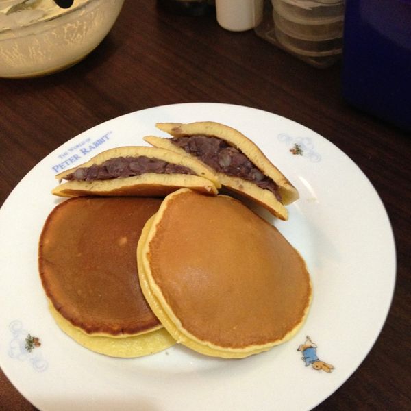 日式蜜紅豆銅鑼燒：Snoopy Chen 一起做