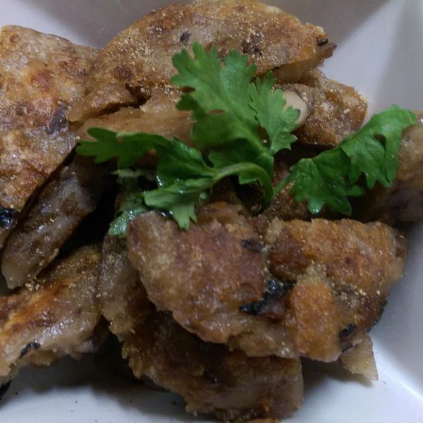 かにの古早味芋粿：YY 一起做