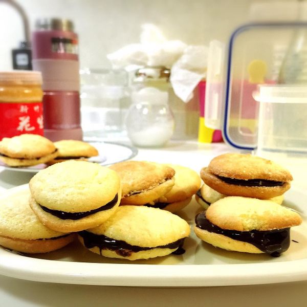 台版馬卡龍(牛粒.手指餅乾)：江秀絨 一起做