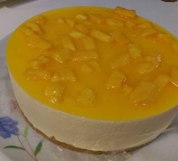 芒果慕斯凍餅 [免烤箱] : 蕭如君一起做