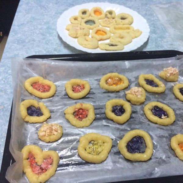 玻璃曲奇餅:Yanmie 一起做