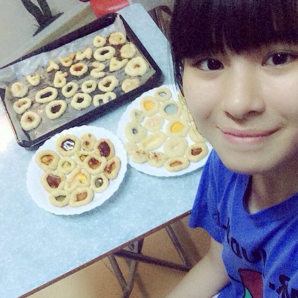 玻璃曲奇餅:Yanmie 一起做