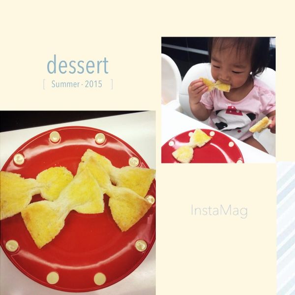 蝴蝶結吐司!!咖啡店甜點自己做~~ : Lisa Lee一起做