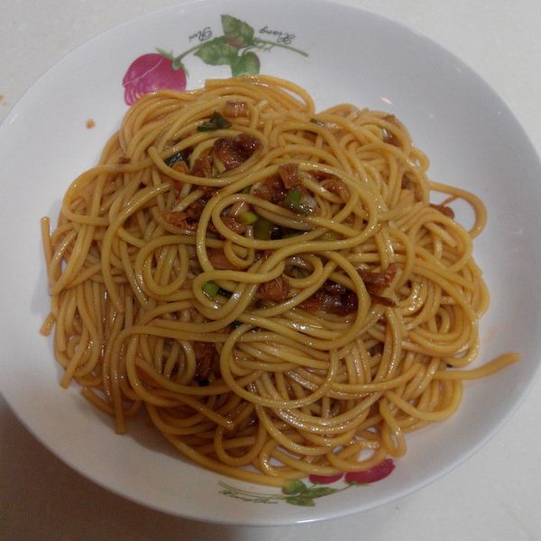 油蔥酥醬油乾拌麵 : Pei-syuan  Tsai一起做