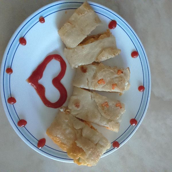 超簡單蛋餅：羅笠肚 一起做