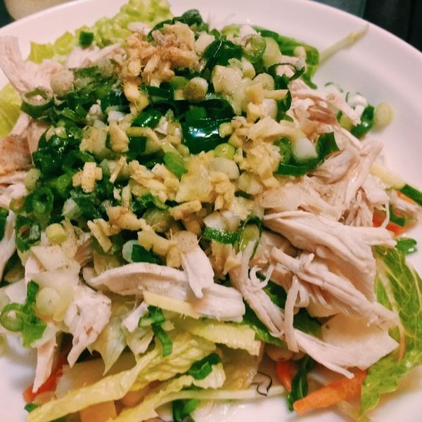 涼拌葱油雞絲【小七夏日輕食尚】：LI CHen 一起做