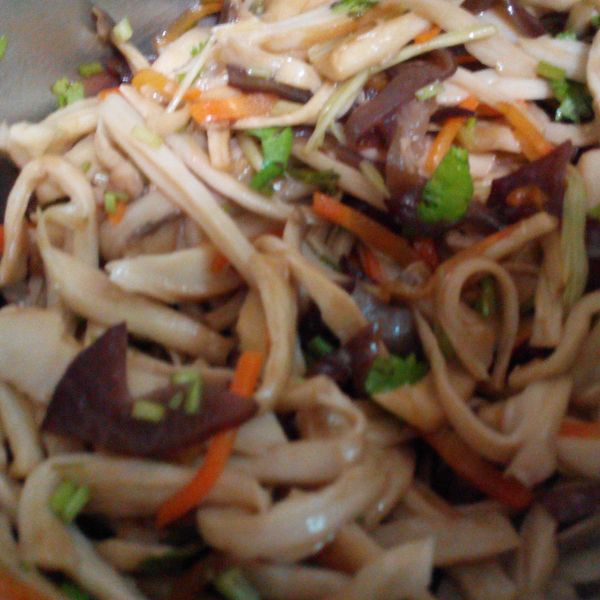 涼拌手撕杏鮑菇 : 陳貞一起做