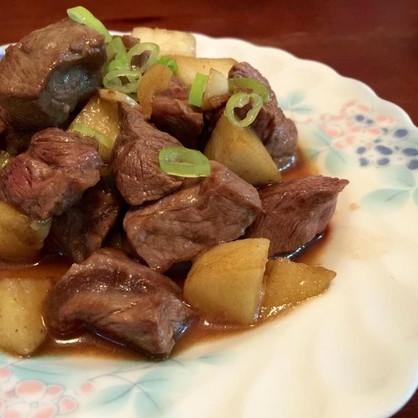 蘋果牛肉條：Dannie Chang 一起做