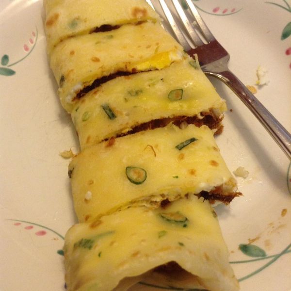 蛋餅【免揉麵團】：PoPo 一起做