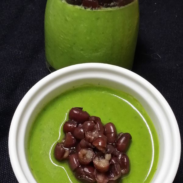 免蒸/烤～綿滑抹茶雞蛋布丁（吉利丁配方）：柔臻 一起做