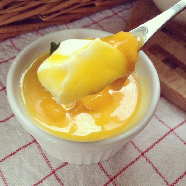 三色芒果香草奶酪：瑪麗 一起做