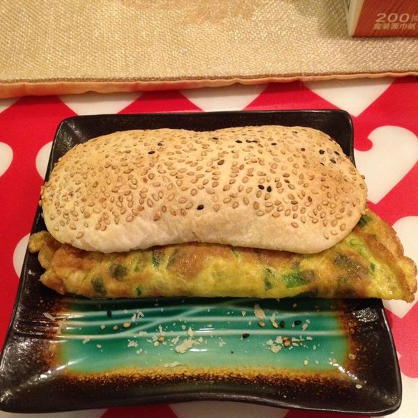 芝麻燒餅 : Grace一起做