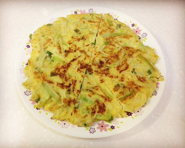 絲瓜煎餅 : Fion Wei一起做