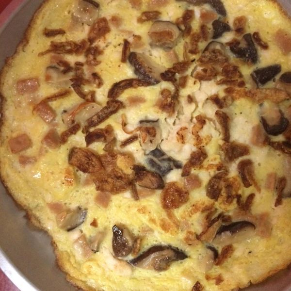 蔬菜烘蛋 : psychoteng一起做