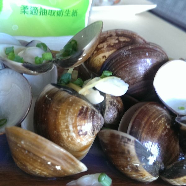 酒蒸蛤蜊 : 林郁純一起做