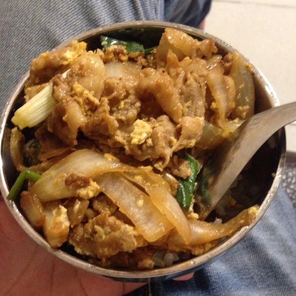 豬五花丼飯 : pigponpon一起做