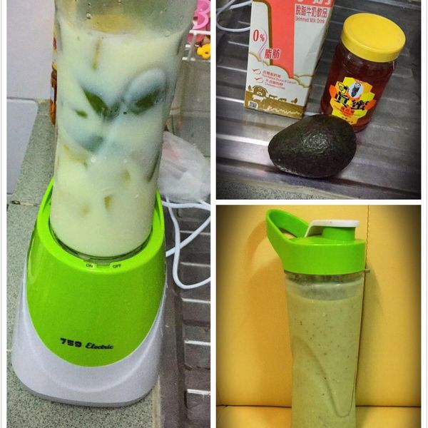 酪梨蜂蜜牛奶 : 燕一起做
