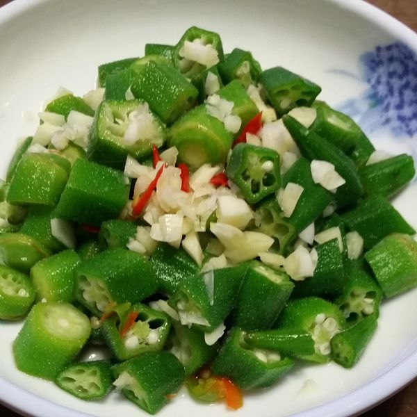 ★泰式涼拌秋葵★ : Kelly Yuan一起做
