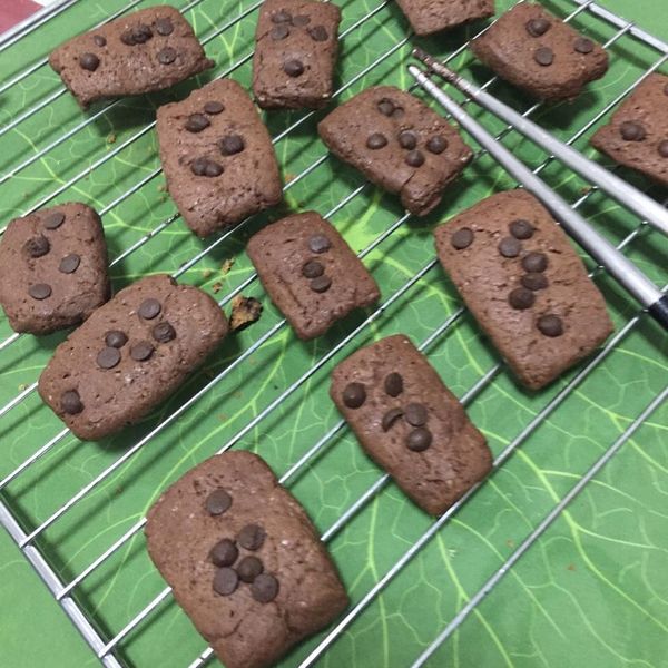 【阿不's廚房】小烤箱做巧克力餅乾(另有大烤箱版) : Ann一起做