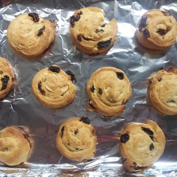 蔓越莓餅乾【鬆餅粉製作】：高家芊 一起做