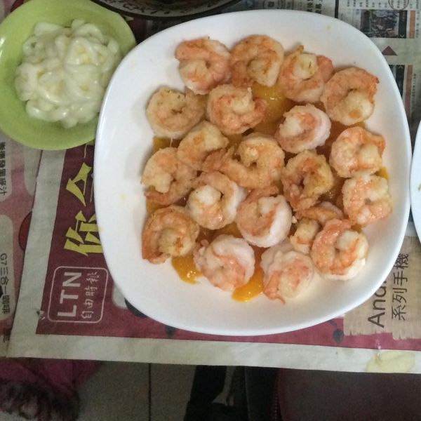 鳳梨蝦球 : Ching Shi一起做