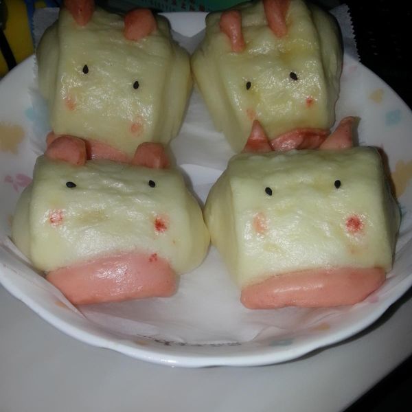 迷你豬牛奶饅頭~媽媽寶寶都瘋狂：雙享包 一起做